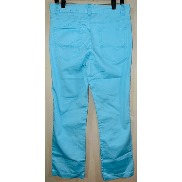 Tommy Hilfiger Women's Light Blue Cotton Blend Pants Size 20 - Picture 2 of 3